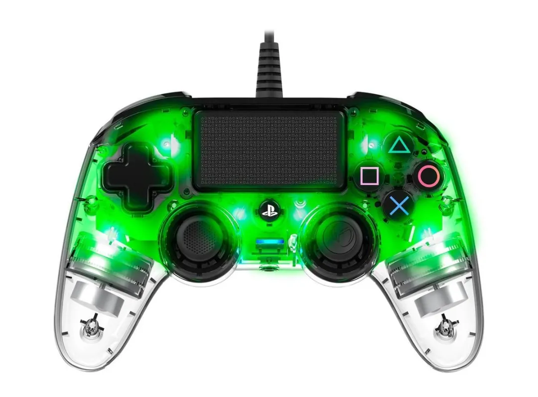 Nacon Compact Official Licensed Bedrade LED Controller - PS4 - Groen
