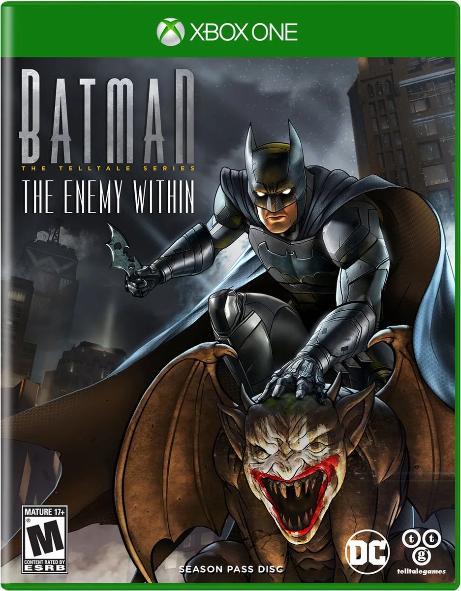 Warner Bros. Batman The Telltale Series Enemy Within Season Pass Xbox One