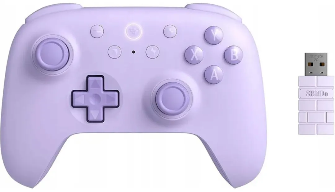 8Bitdo Ultimate 2C - Draadloze Controller - Android, PC - Paars