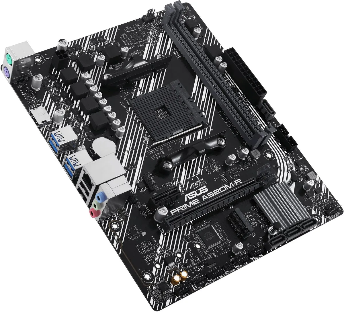 ASUS PRIME A520M-R AM4 Micro-ATX Moederbord - 90MB1H60-M0EAY0