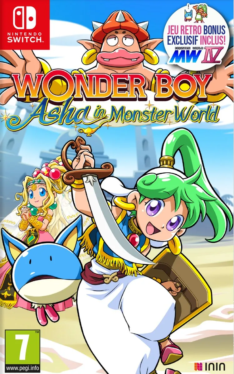 ININ Games Wonder Boy Asha in Monster World