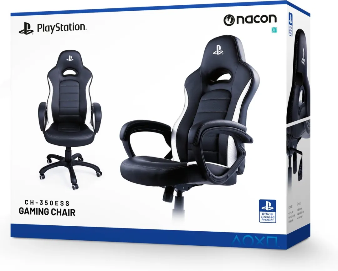 Nacon CH350ESS Gaming Stoel - Zwart/Wit - afbeelding 6 van 6