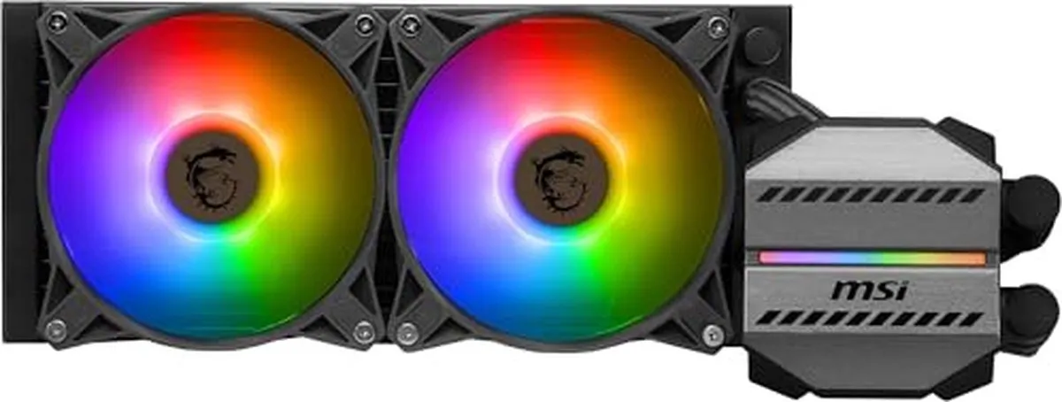 MSI MAG CORELIQUID M240 Vloeistofkoeler 24cm - Zwart