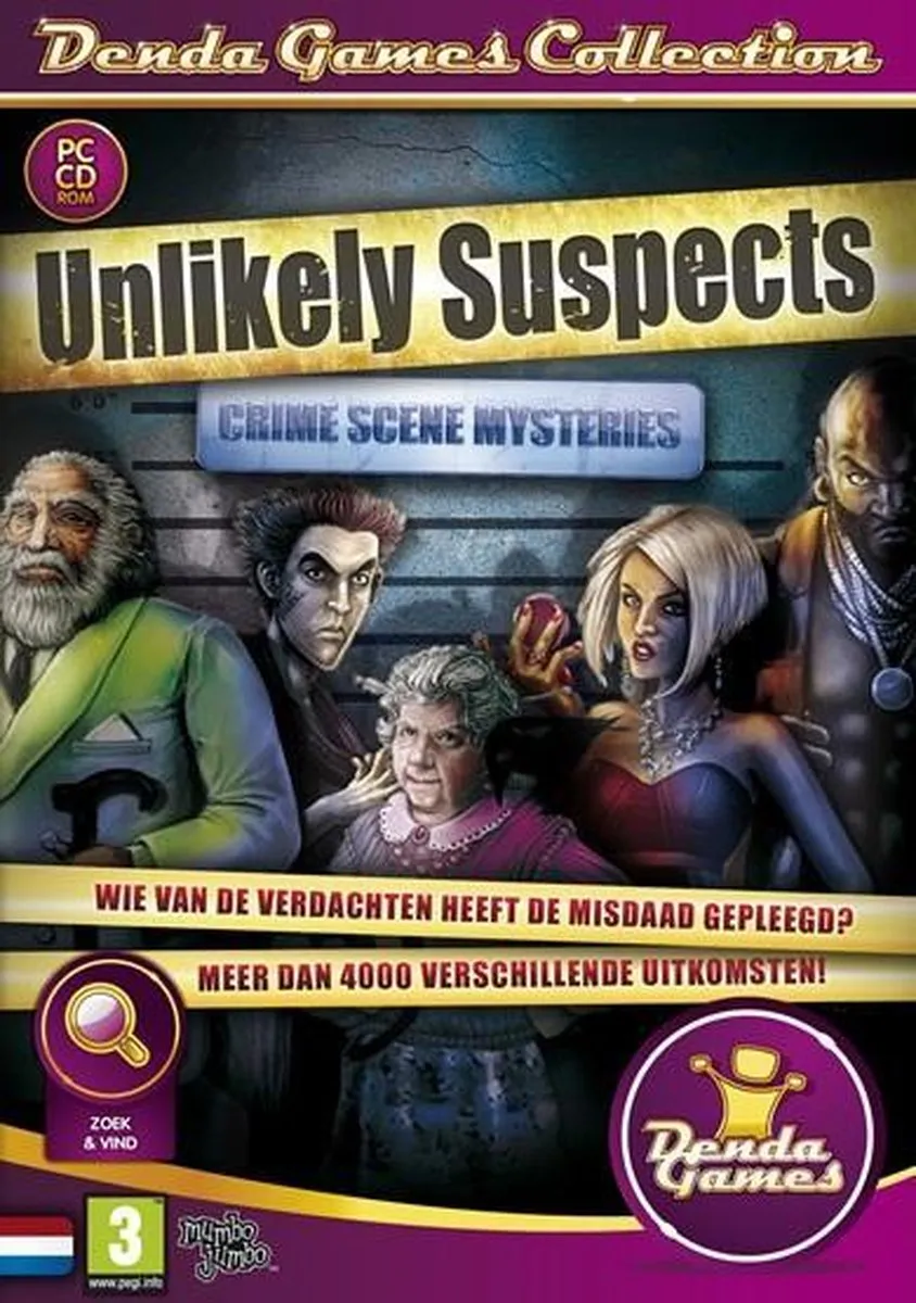 Denda Games Unlikely Suspects Windows