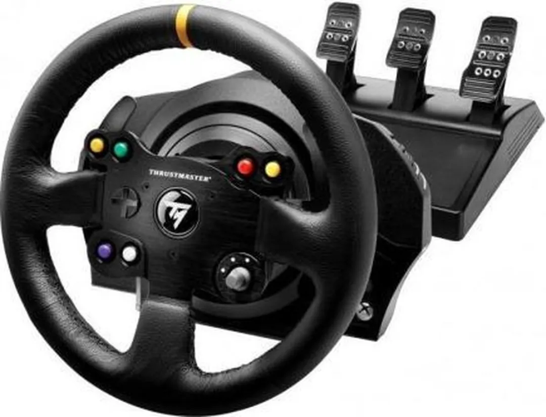 Thrustmaster TX Leather Edition - Racestuur en 3 Pedalen - Force Feedback - voor PC, Xbox Series X|S