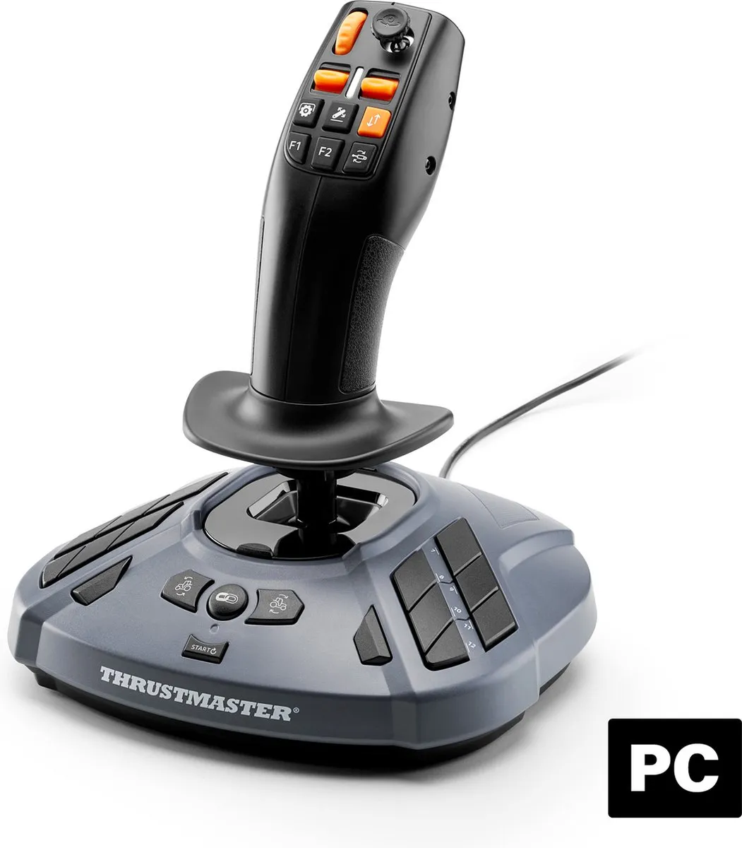 Thrustmaster SimTask FarmStick 2960889 Joystick - 33 Knoppen - Grijs