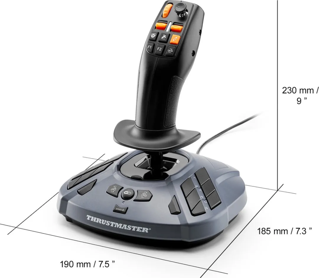 Thrustmaster SimTask FarmStick 2960889 Joystick - 33 Knoppen - Grijs - afbeelding 6 van 6