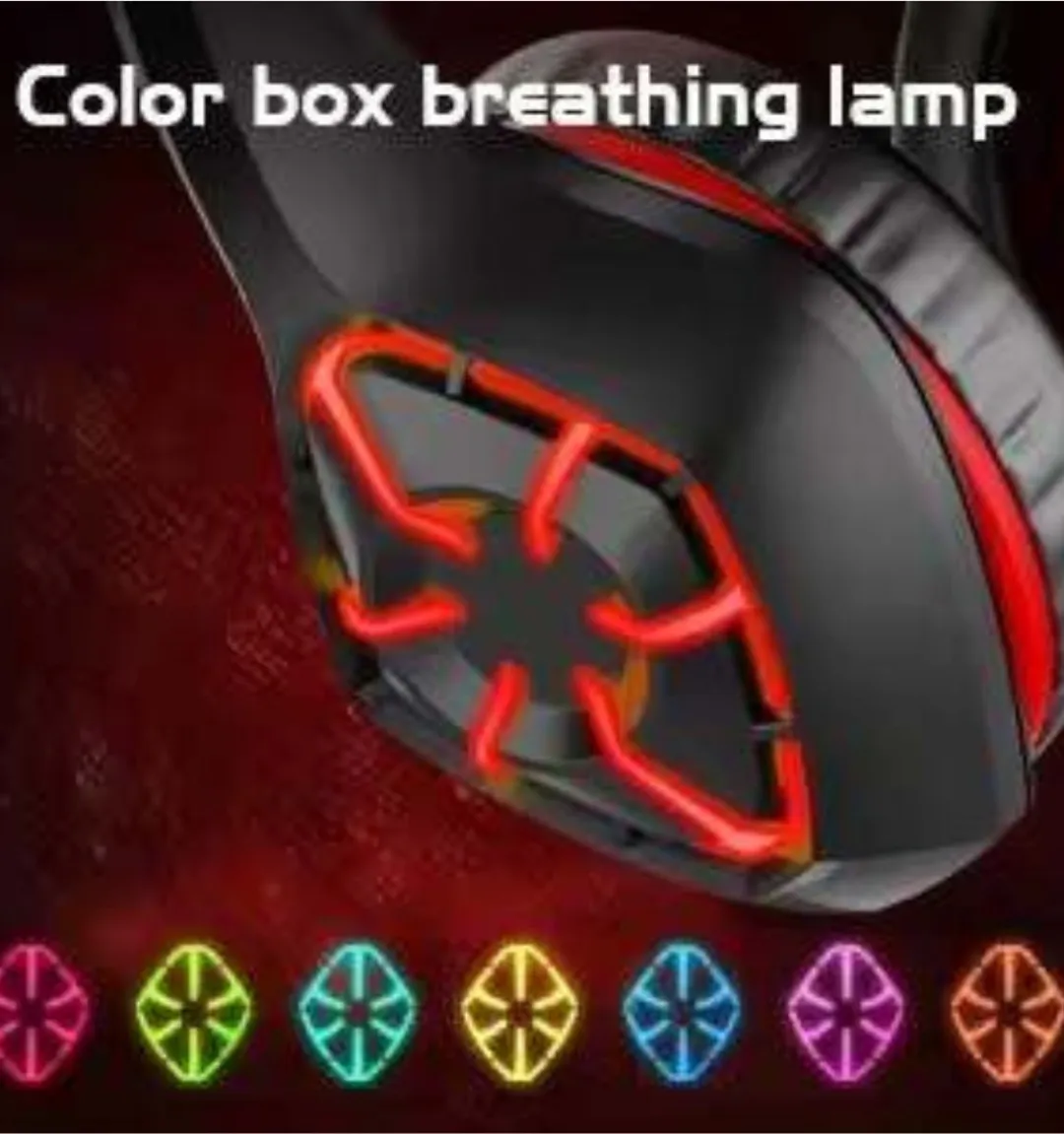 RyC Toys Gaming Headset - Zwart/Rood - 40mm Drivers