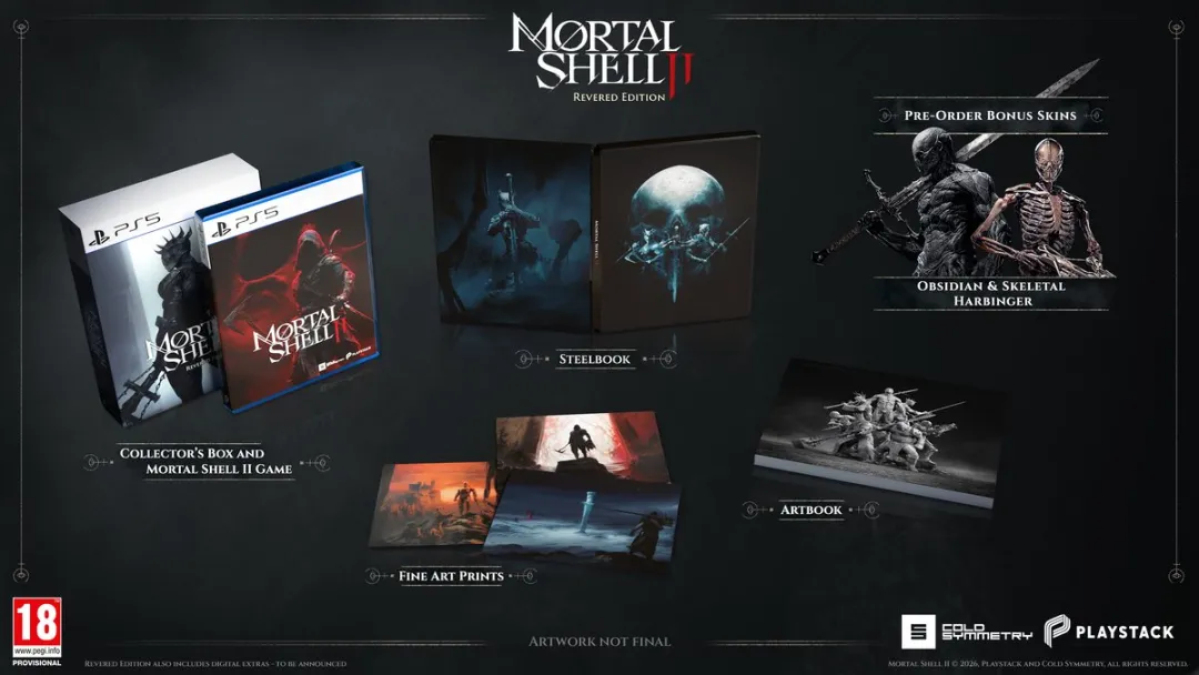 Mindscape Mortal Shell 2 Revered Edition PS5 - Game + Artbook