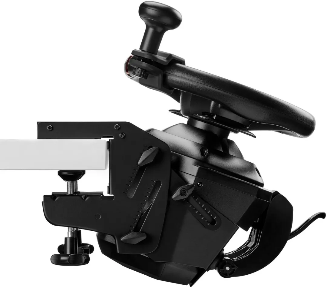 Thrustmaster T128-P SimTask Pack - Racestuur & Pedaalset - Inclusief SimTask Steering Kit - Force Feedback - Compatibel met PS5, PS4 & PC