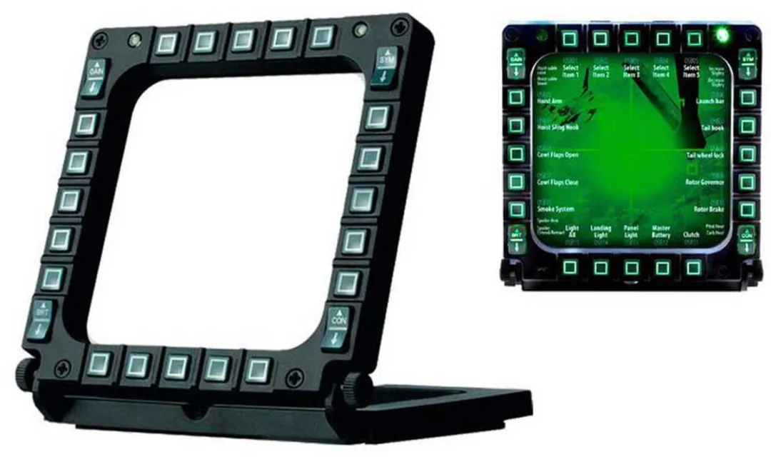 Thrustmaster MFD Cougar Pack Flight Control Systeem - 20 Knoppen