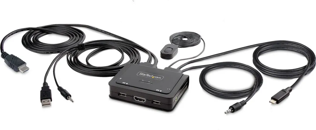 KVM-Schakelaar Startech C2-H46-UAC-CBL-KVM 1,8 m