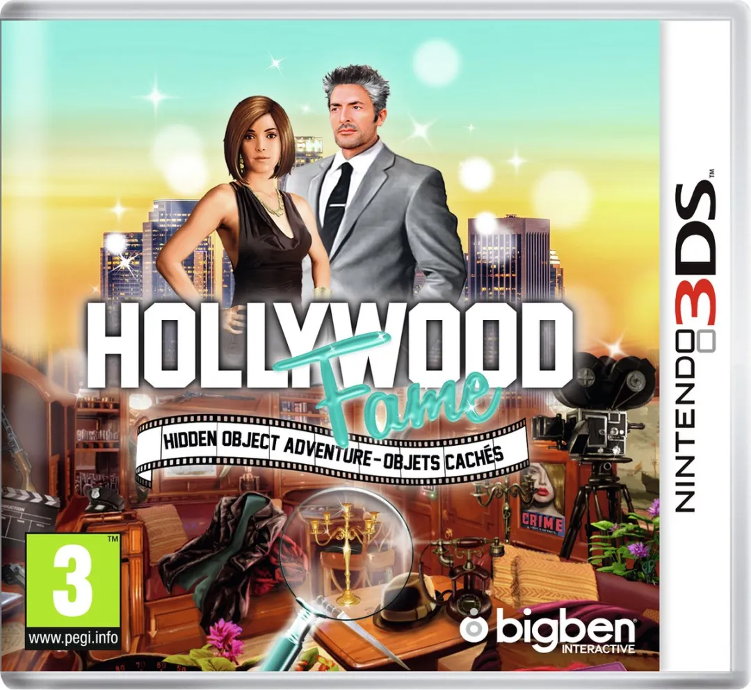 Bigben Hollywood Fame Hidden Object Adventures - 2DS/3DS