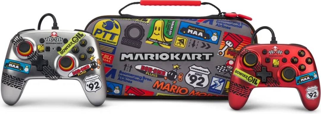POWERA Beschermhoes Nintendo Switch Mario Kart NSCS0126-01 - Meerkleurig