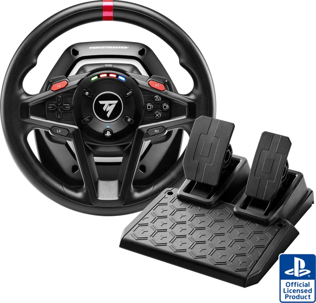 Thrustmaster T128-P Racestuur met Pedalen - Force Feedback - 28cm
