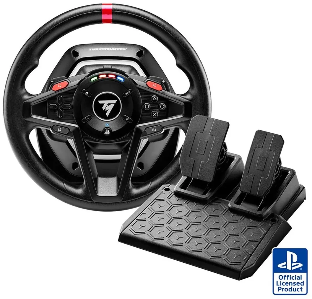 Thrustmaster T128-P Racestuur met Pedalen - Force Feedback - 28cm