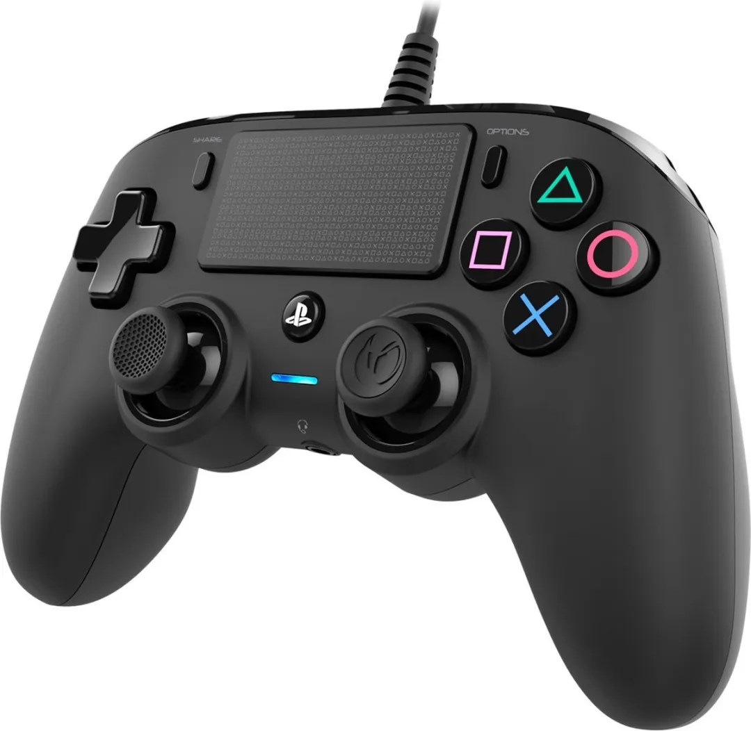 Nacon PS4 Official Licensed Compact Controller - Zwart - PS4OFCPADBLACK - afbeelding 6 van 6