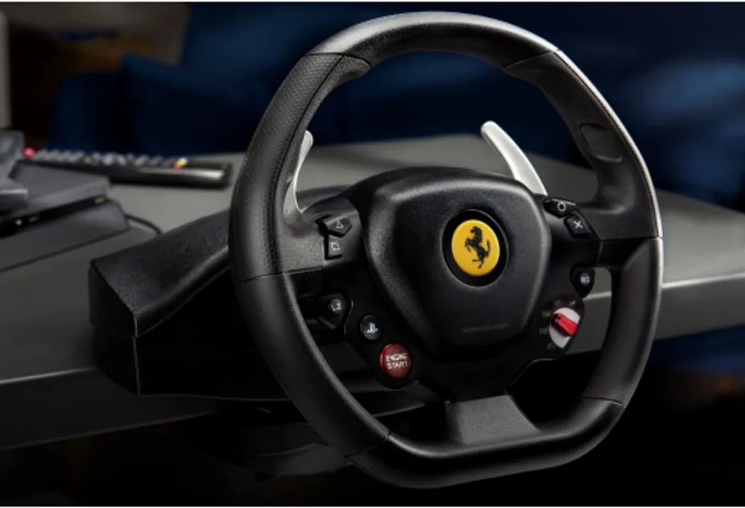 Thrustmaster T80 Ferrari 488 GTB Racestuur - PS5/PS4/PC