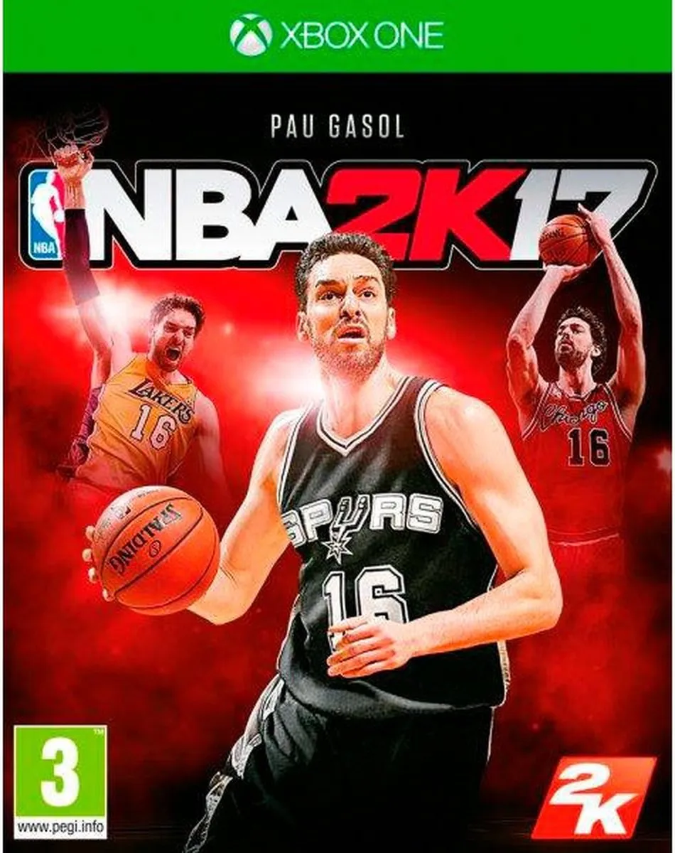 Xbox Games Nba 2k17 Veelkleurig PAL