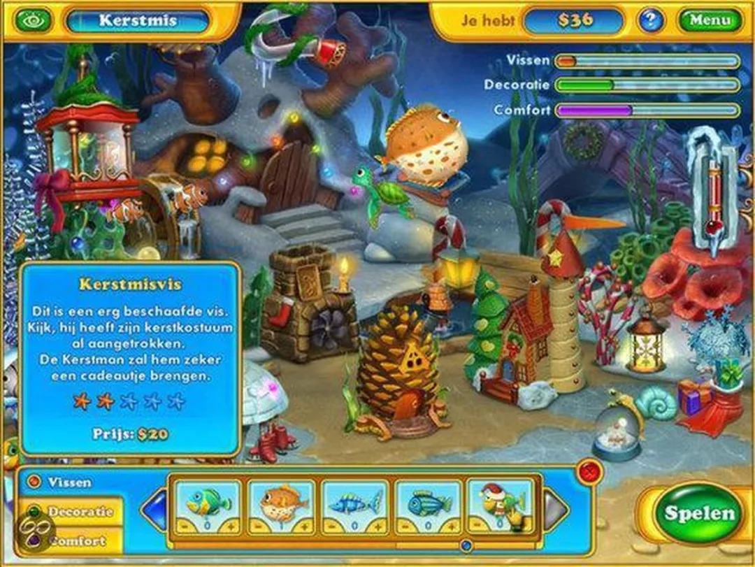 Denda Games Fishdom Holiday Splash
