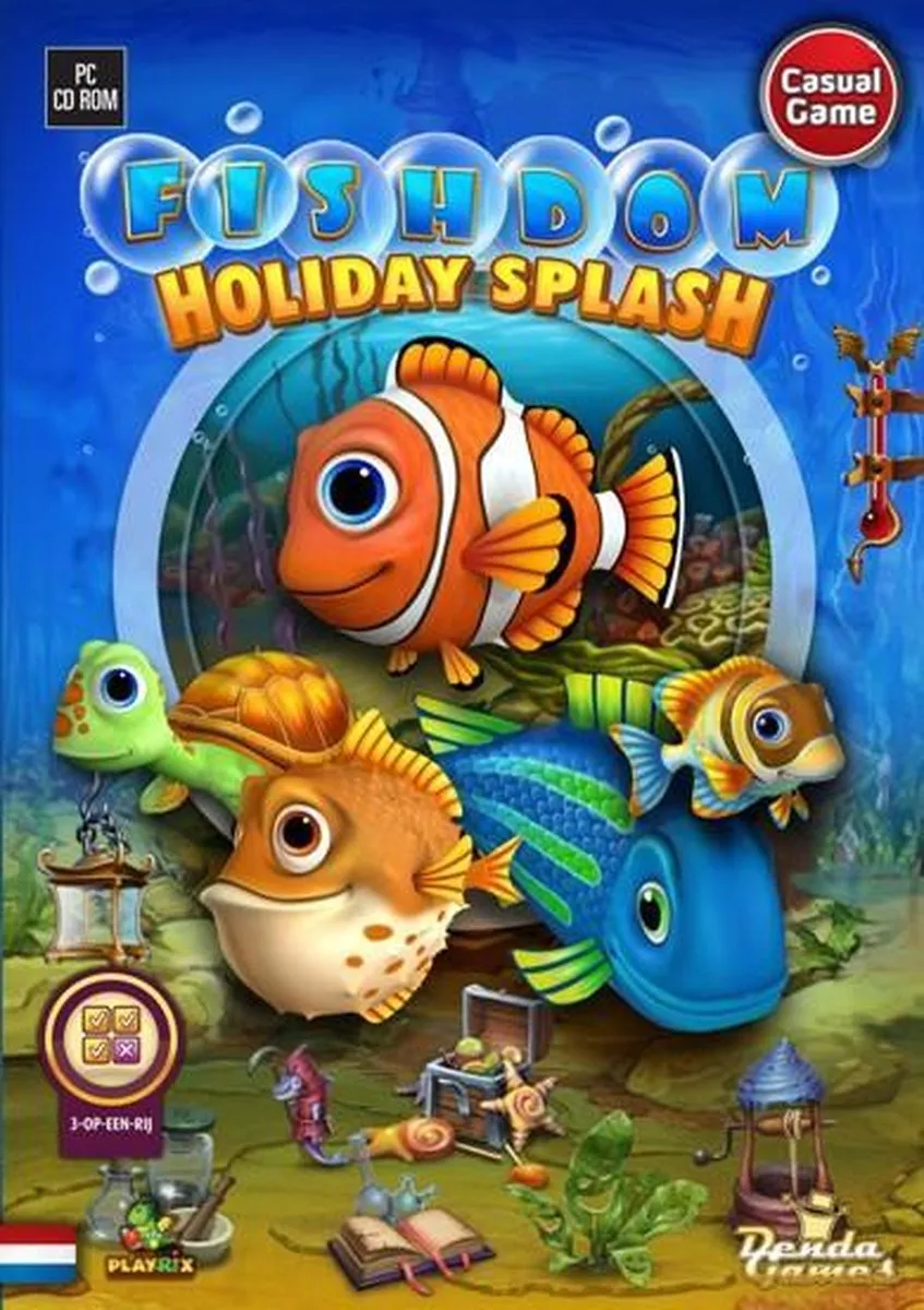 Denda Games Fishdom Holiday Splash