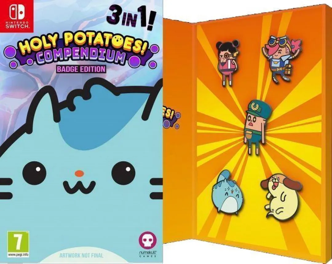 Numskull Games Holy Potatoes Compendium Badge Edition - Nintendo Switch
