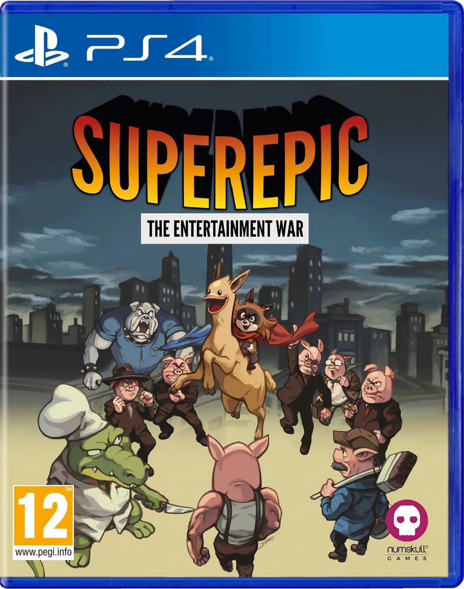 Numskull Games SuperEpic The Entertainment War - PS4