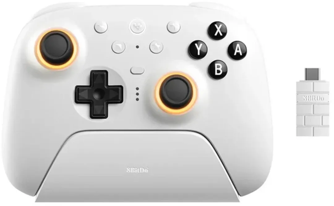 8Bitdo Ultimate 2 Wireless BT Wit - Geschikt voor iOS, Nintendo Switch, PC