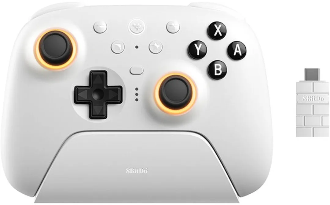 8Bitdo Ultimate 2 Wireless BT Wit - Geschikt voor iOS, Nintendo Switch, PC