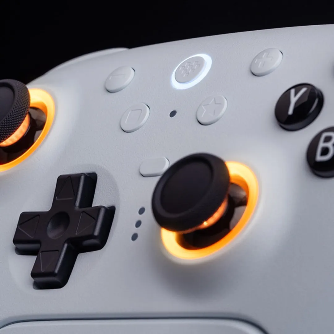 8Bitdo Ultimate 2 Wireless BT Wit - Geschikt voor iOS, Nintendo Switch, PC