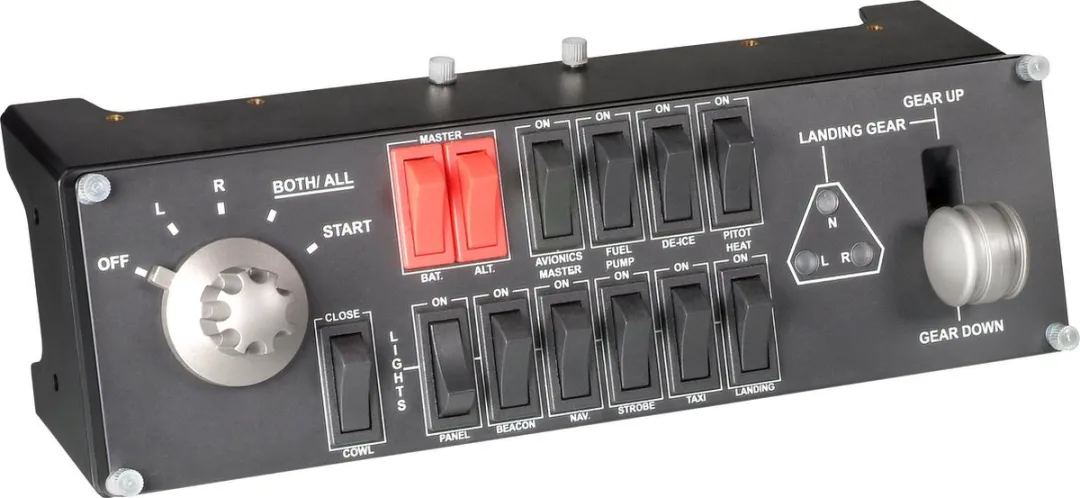 Logitech G Saitek Pro Flight Switch Paneel 945-000012 - 18 Knoppen