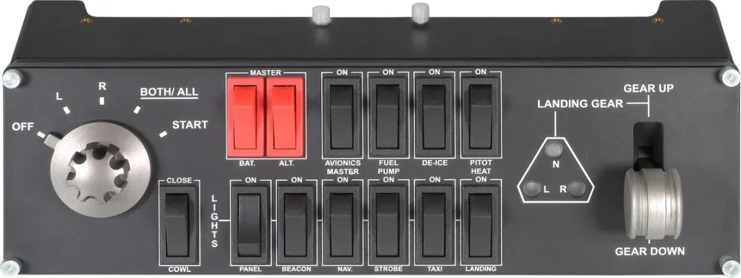 Logitech G Saitek Pro Flight Switch Paneel 945-000012 - 18 Knoppen