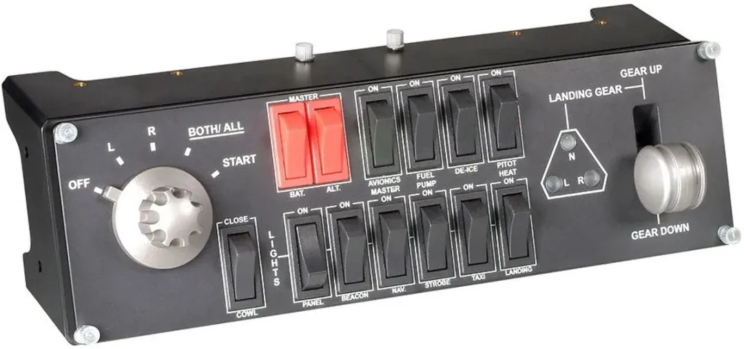 Logitech G Saitek Pro Flight Switch Paneel 945-000012 - 18 Knoppen