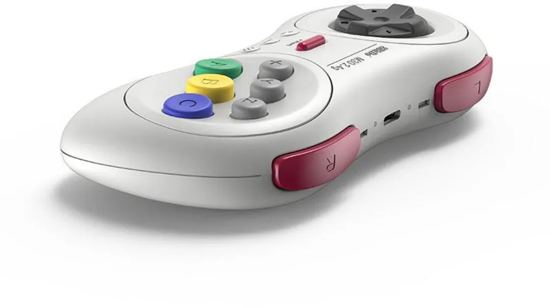 8Bitdo M30 RET00368 Gamepad - Wit - 480mAh