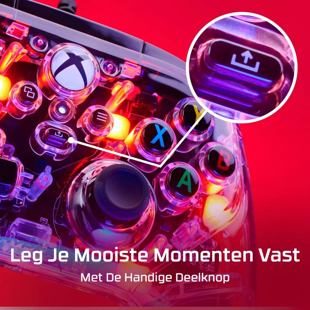HyperX Clutch Gladiate RGB Controller Xbox/PC 7D6H2AA - Transparant