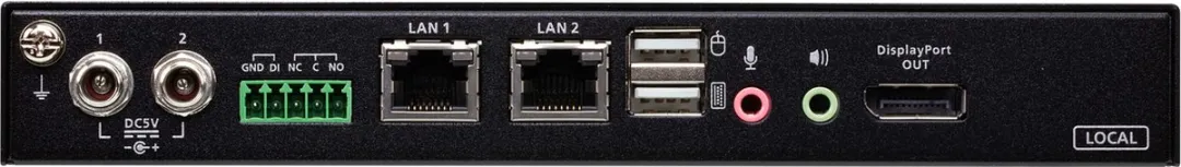 ATEN CN9950 1-Lokaal-Remote Share Access Single Port 4K DisplayPort KVM over IP