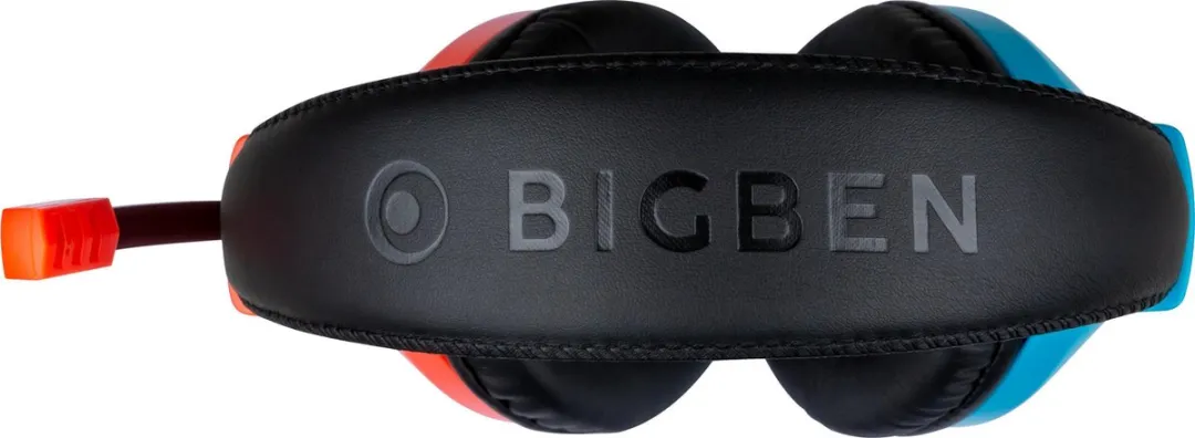 Nacon Stereo Gaming Headset V1 SWITCHHEADSETV1R+B - Neon Rood/Blauw - afbeelding 6 van 6