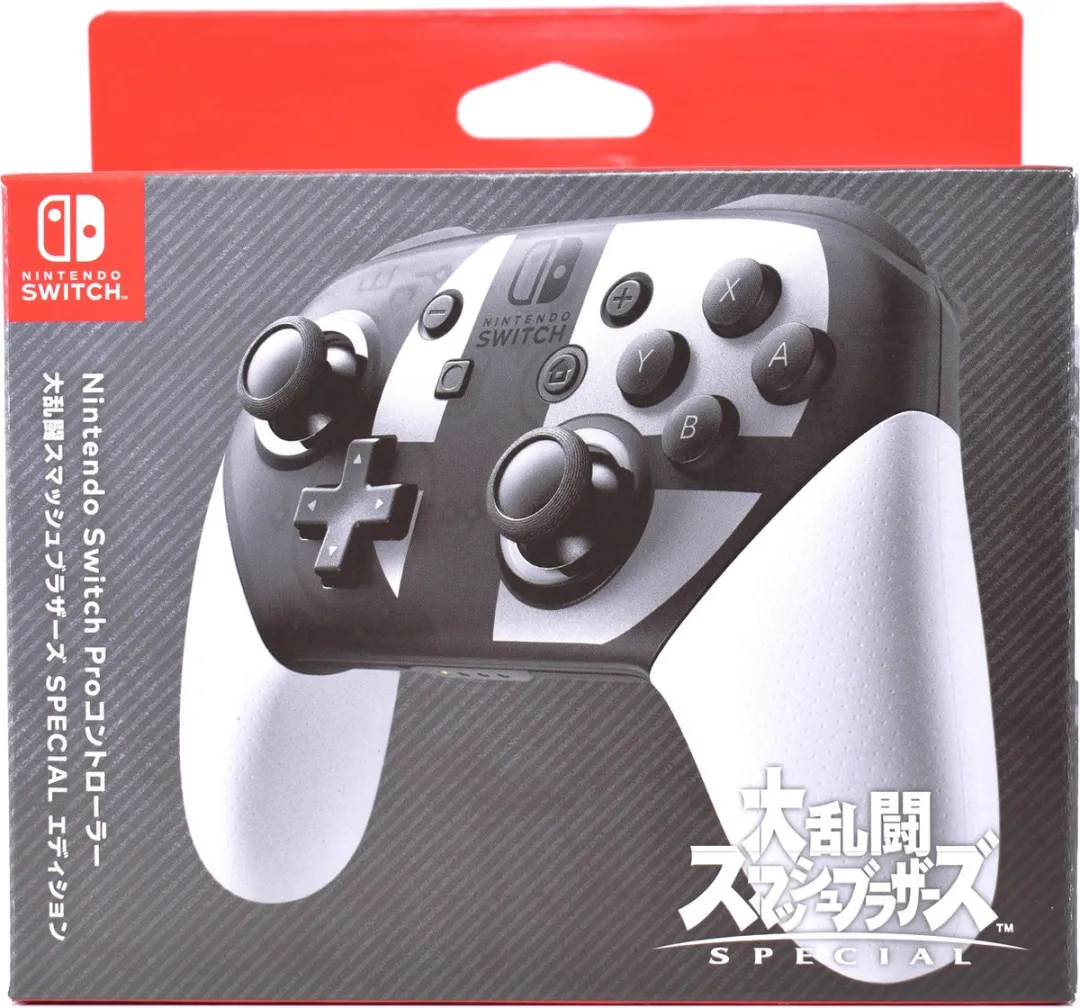 Nintendo Pro Controller Super Smash Bros. Special Edition - Zwart