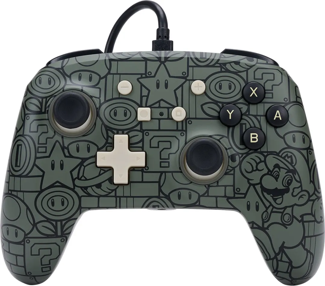 POWERA Power Up Mario Wired Controller 1522659-01