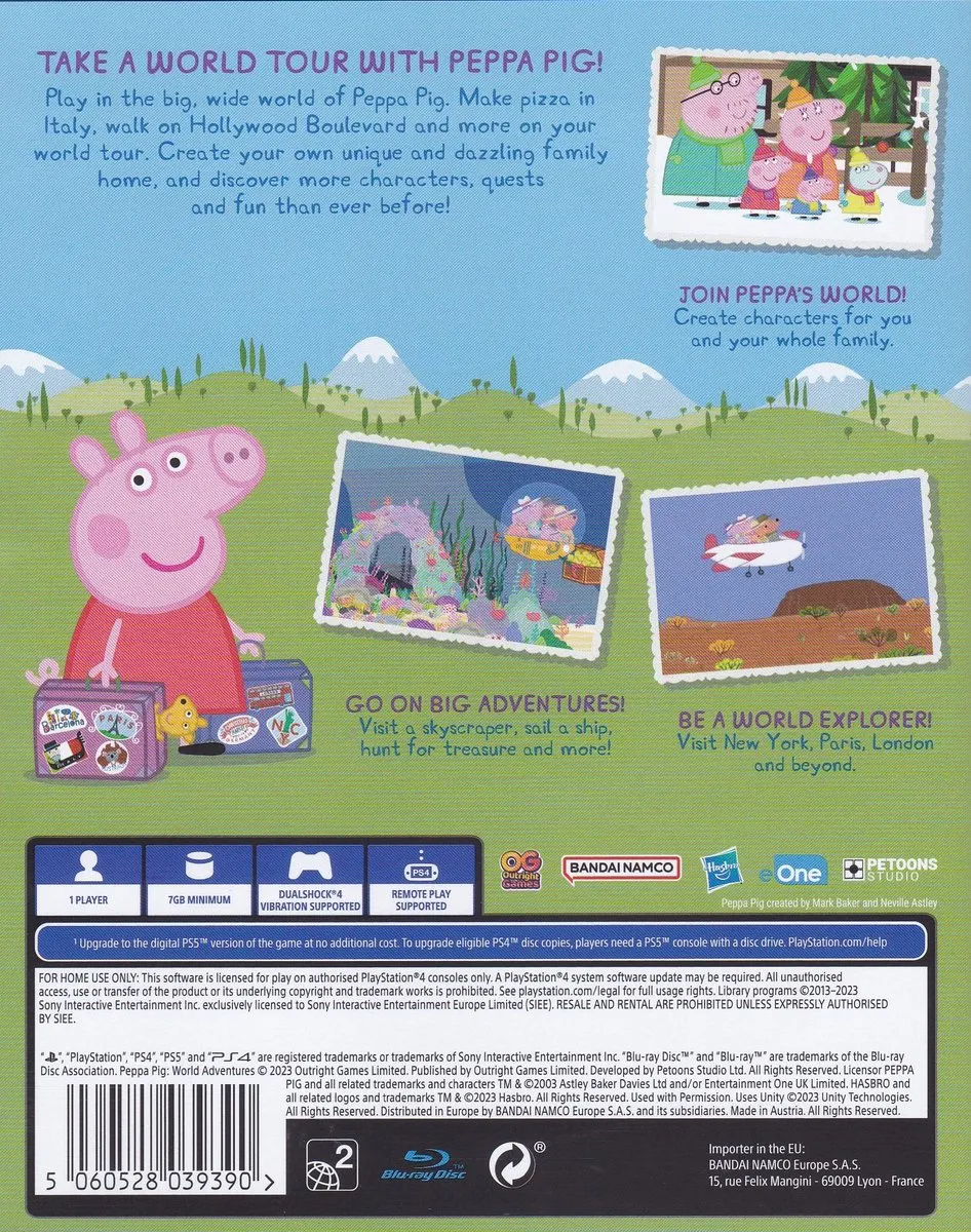 Outright Games Peppa Pig World Adventures PS4 - afbeelding 2 van 2