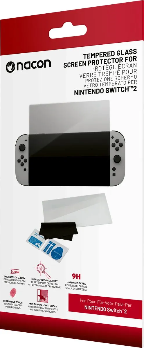 Nacon Schermbescherming Nintendo Switch 2