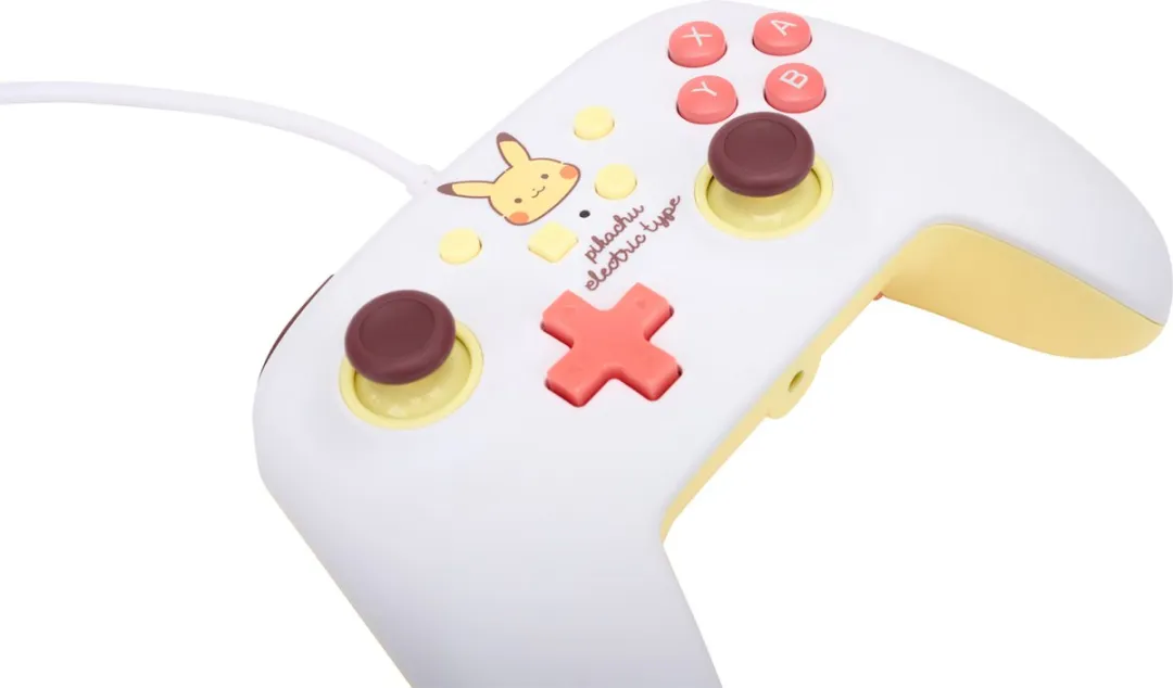 POWERA Geavanceerde Bedrade Controller Pikachu 1522661-01 - Wit