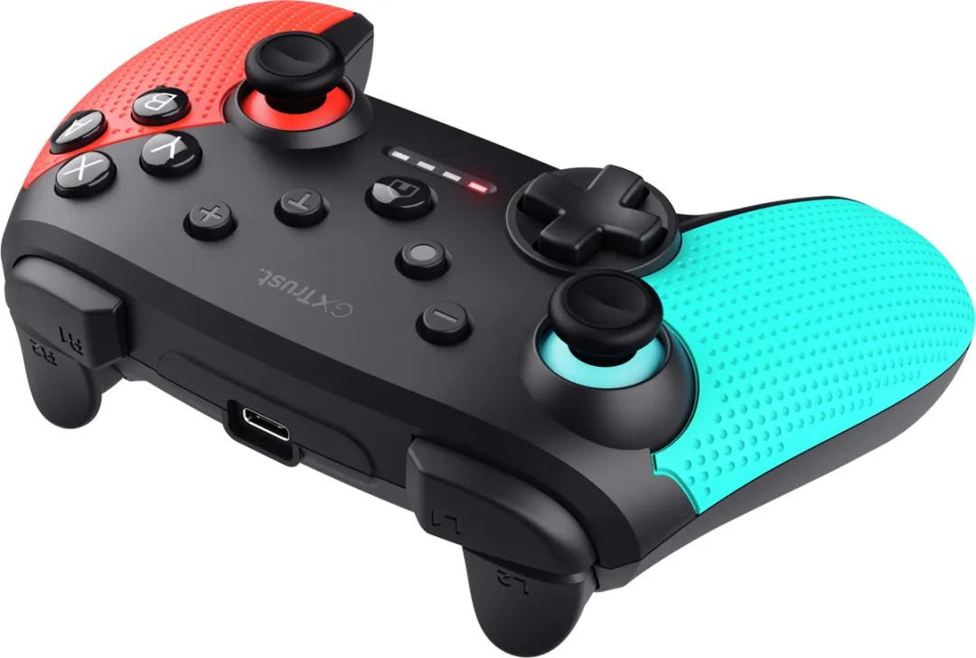Trust GXT 1246 MUTA Switch Controller - Rood/Blauw