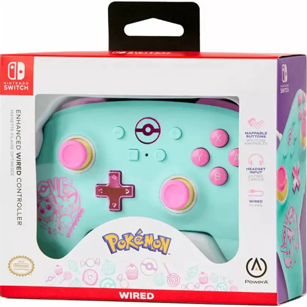 POWERA NSGP0146-01 Bedrade Controller Pokémon Sweet Friends - Pastel