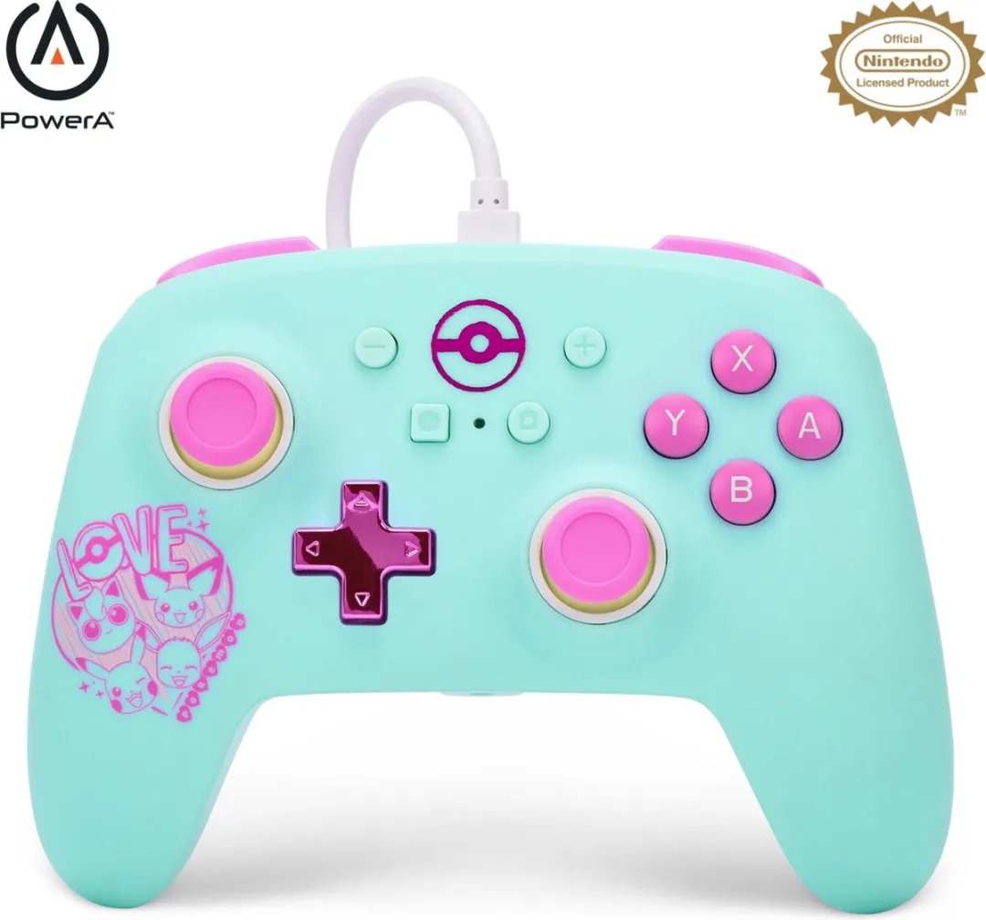 POWERA NSGP0146-01 Bedrade Controller Pokémon Sweet Friends - Pastel