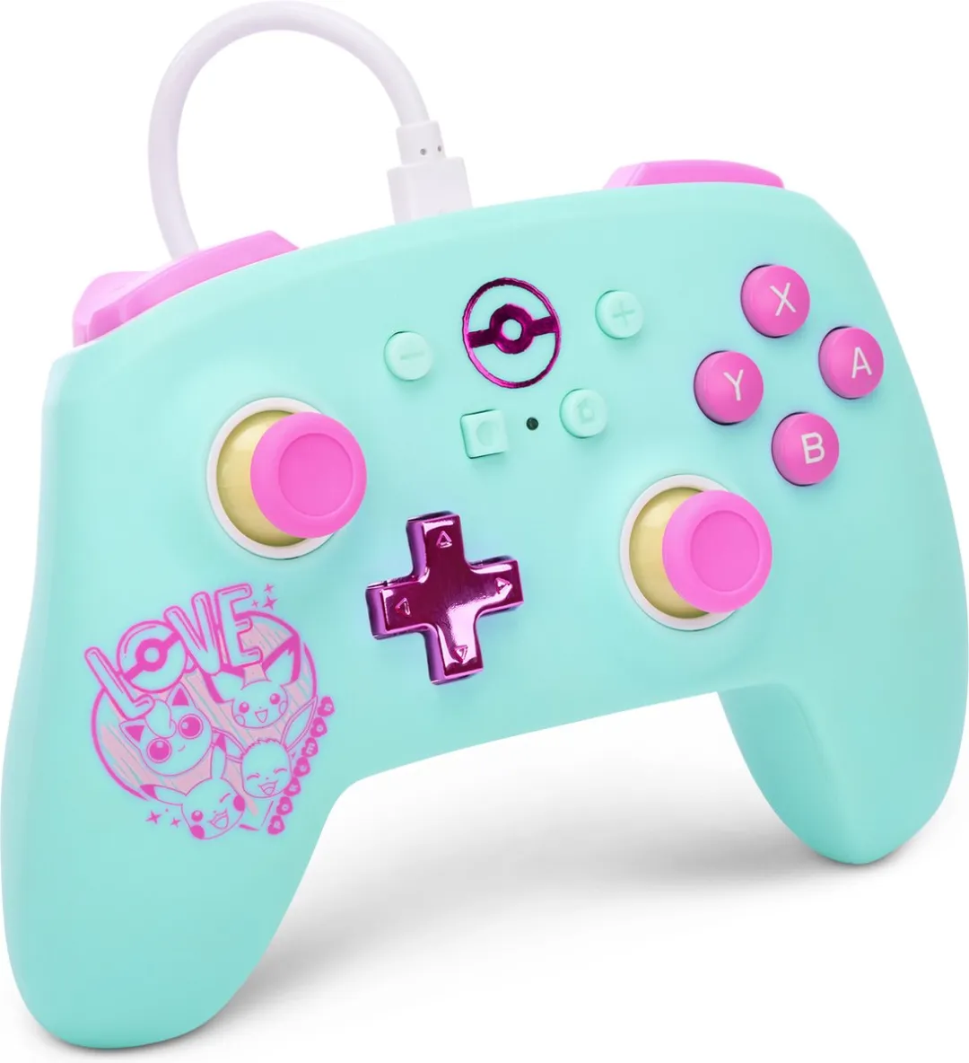POWERA NSGP0146-01 Bedrade Controller Pokémon Sweet Friends - Pastel