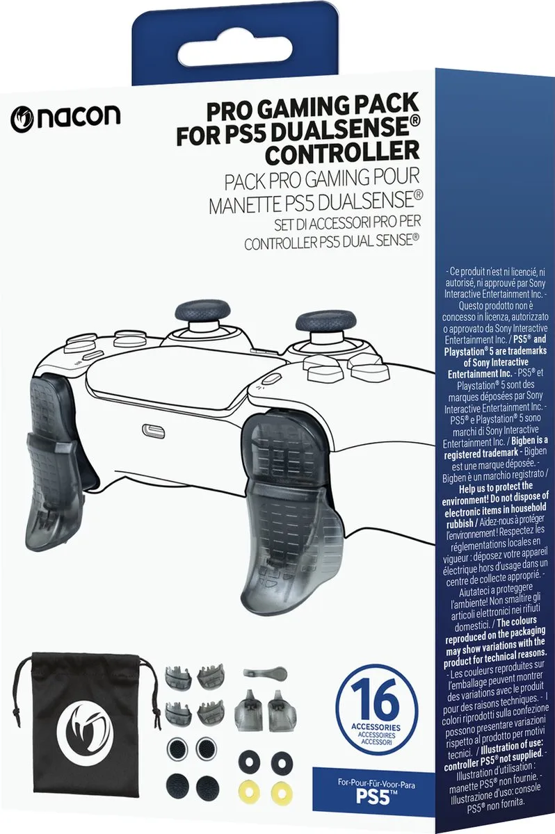 Nacon Trigger Pro Pack PS5 - Triggerset