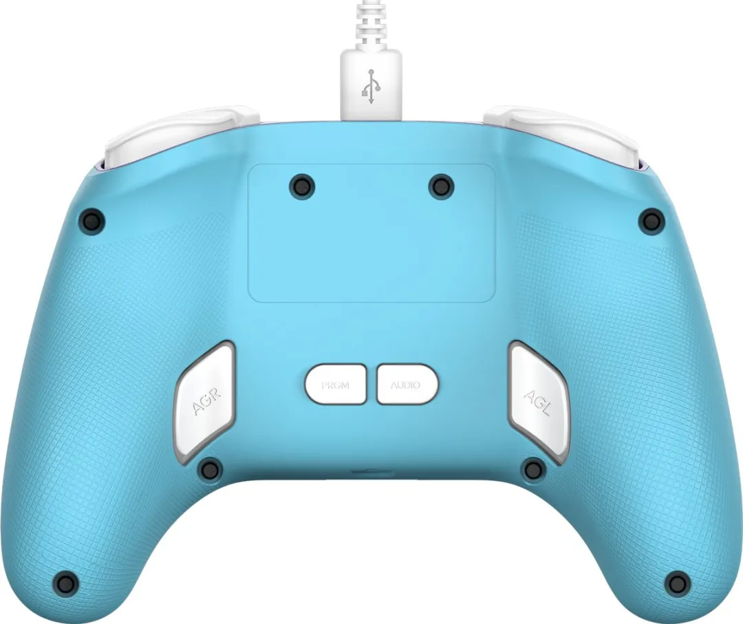 PowerA Advantage NSGP0526-01 Controller Nintendo Switch 2 - Mushroom Kingdom Blauw/Roz - afbeelding 6 van 6