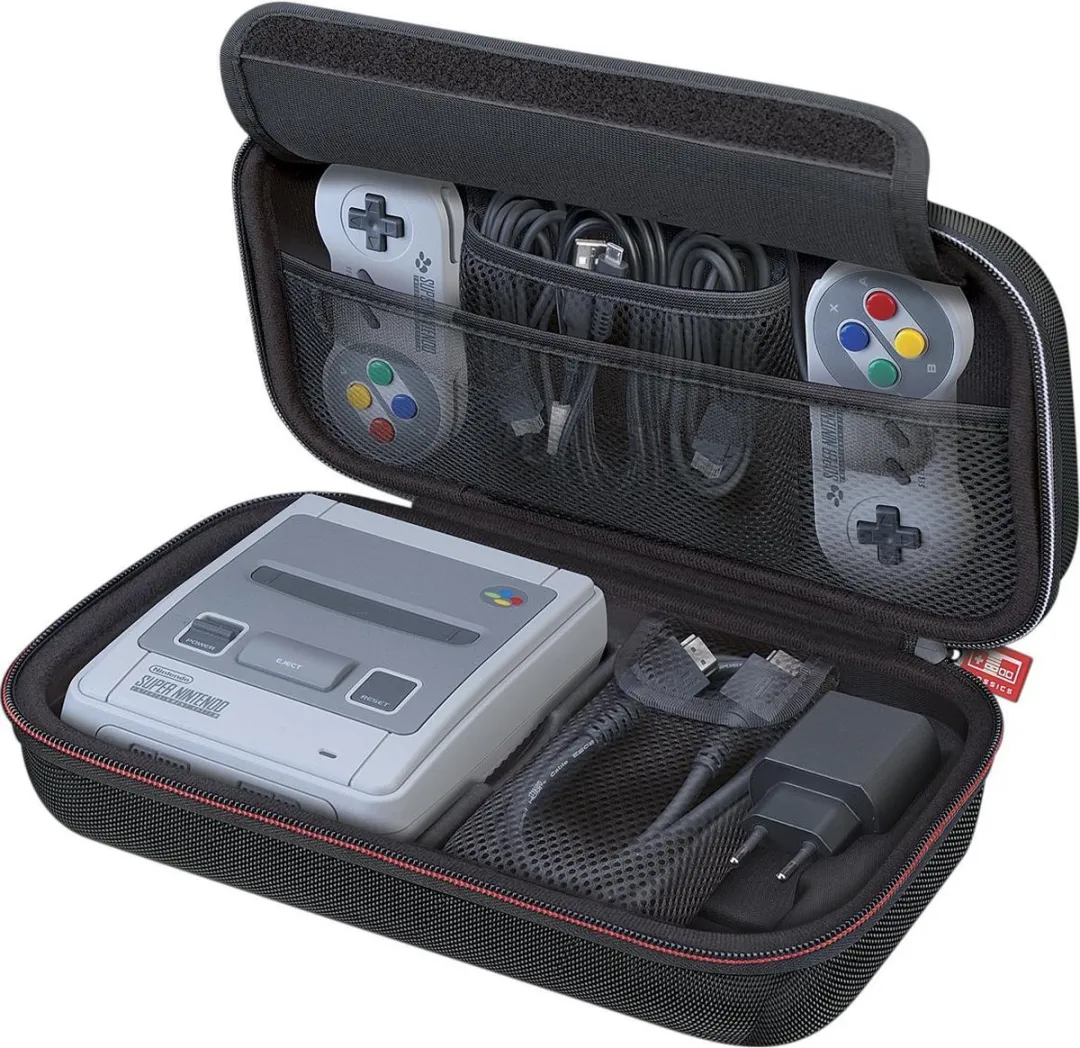Bigben CL3021 Beschermhoes NES/SNES Mini - Zwart