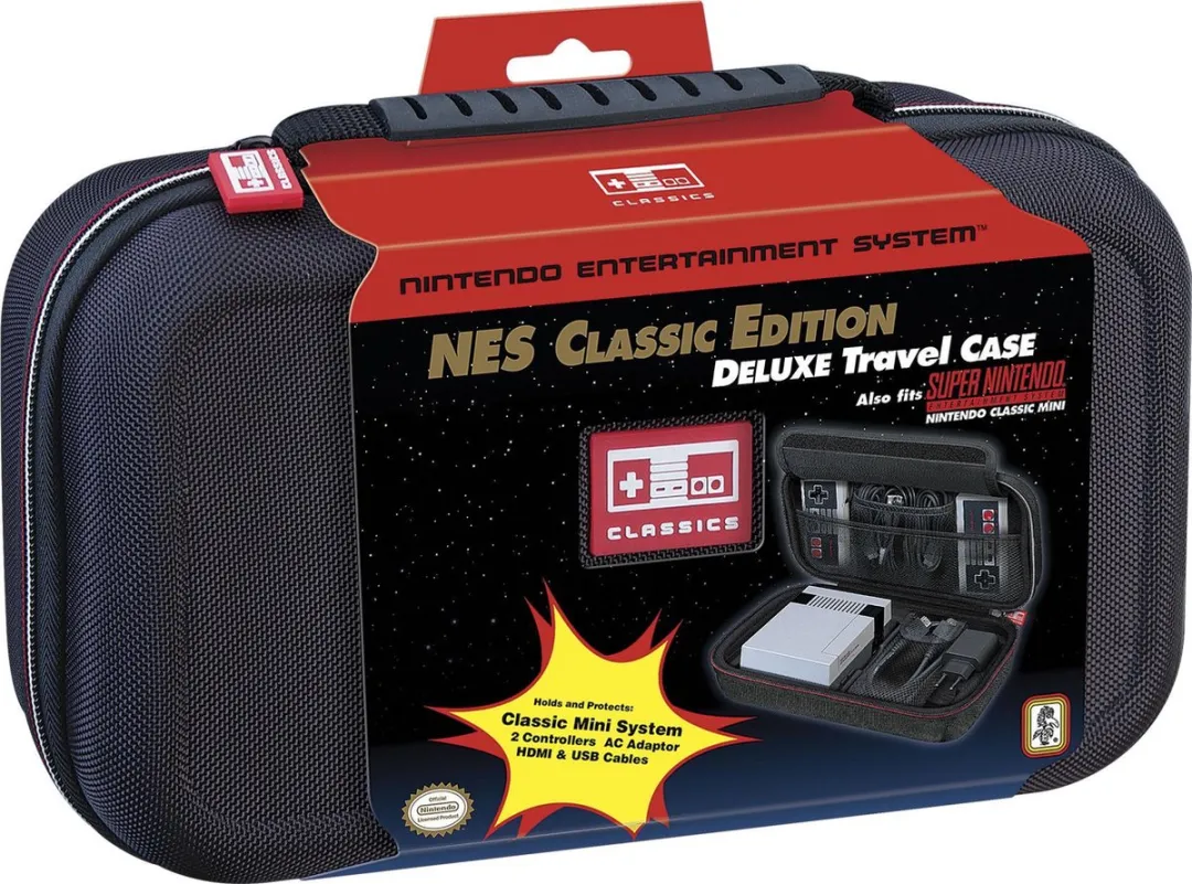 Bigben CL3021 Beschermhoes NES/SNES Mini - Zwart